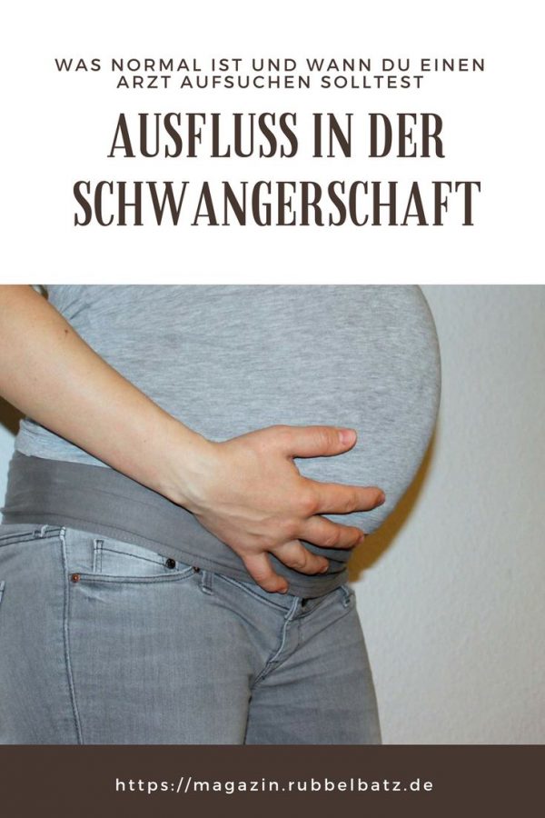 Ist Ausfluss in der Schwangerschaft normal oder gefährlich?