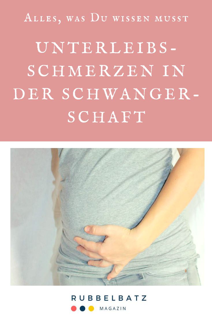 Unterleibsschmerzen & schwanger Ursache & Maßnahmen