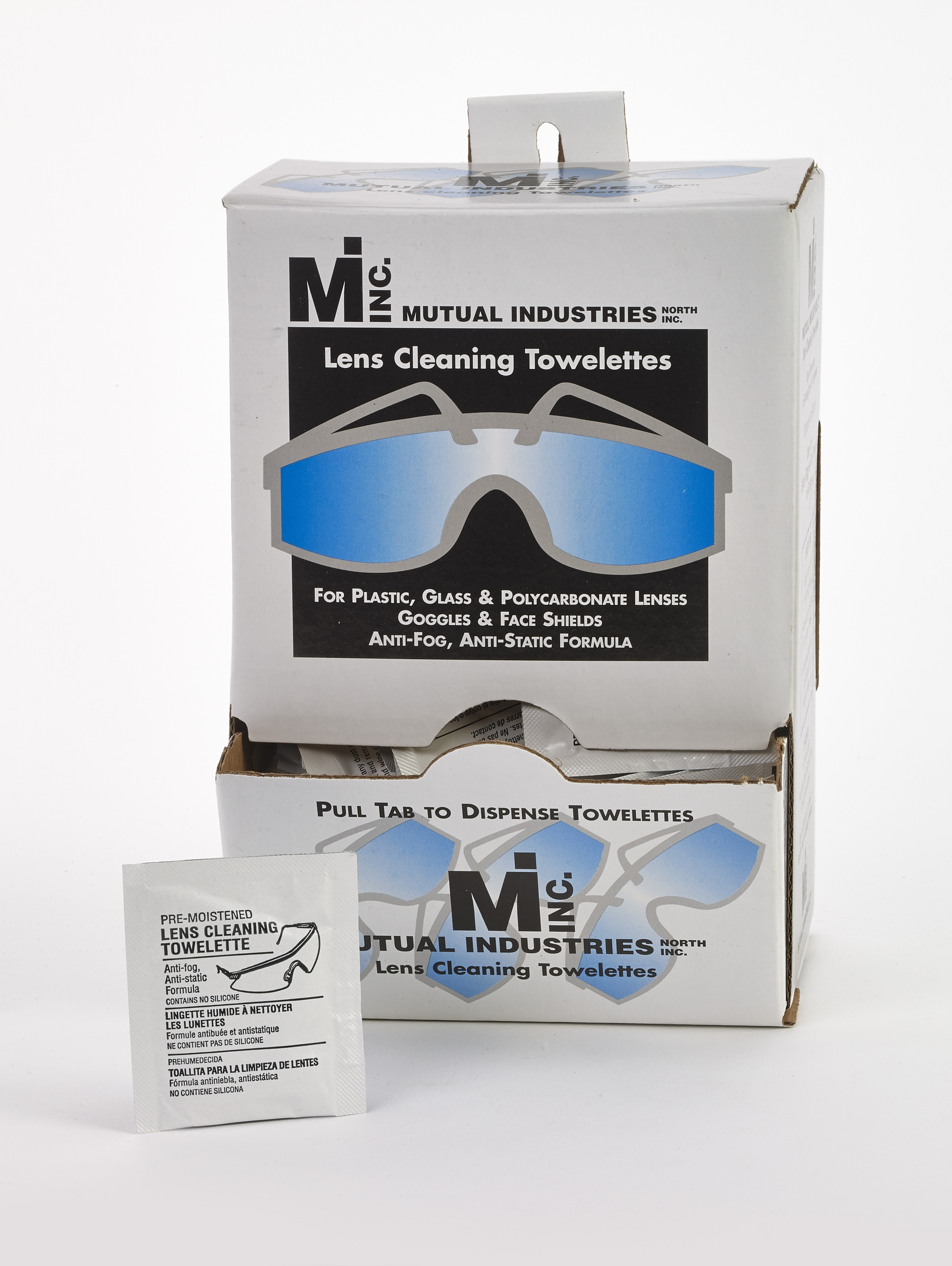 Lens Cleaning Towelette Dispenser