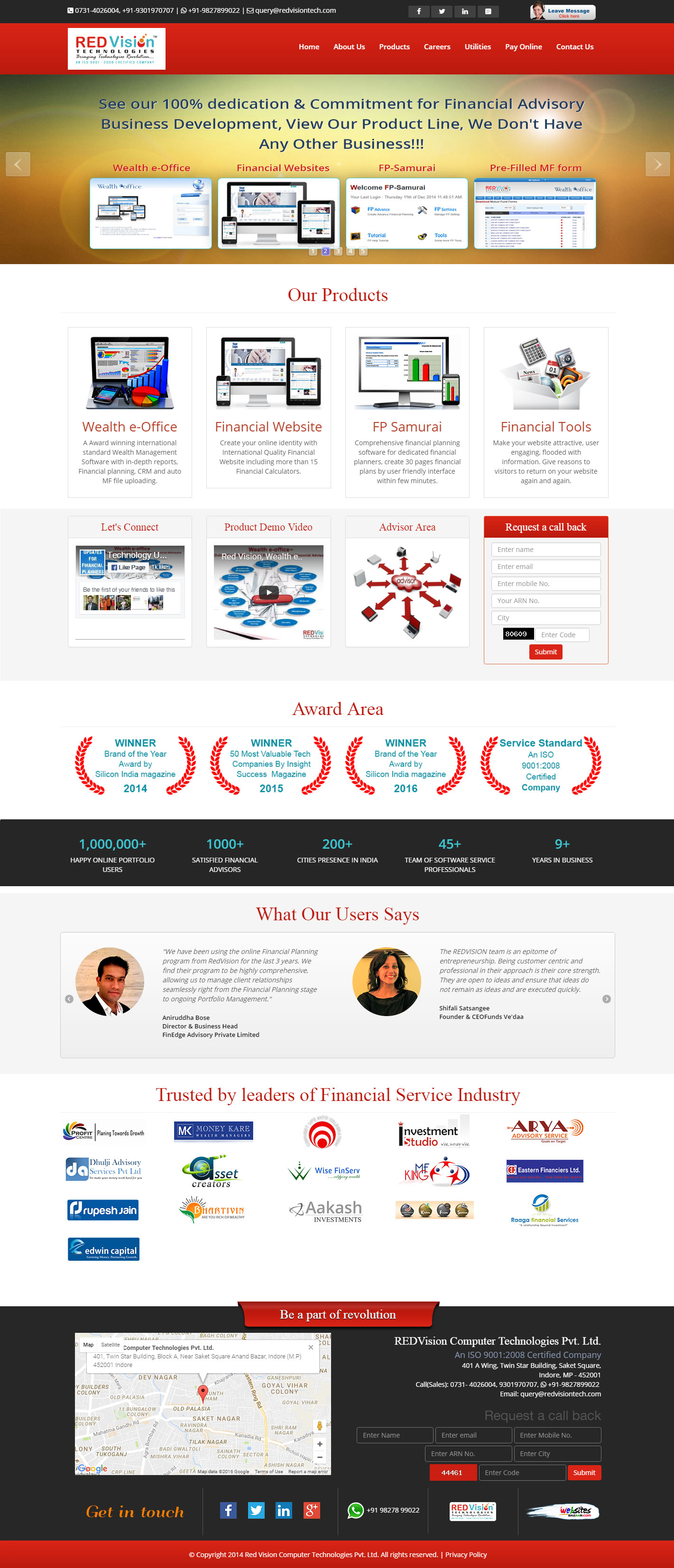 Wealth management software Page 14 REDVision TechMutual Fund Software