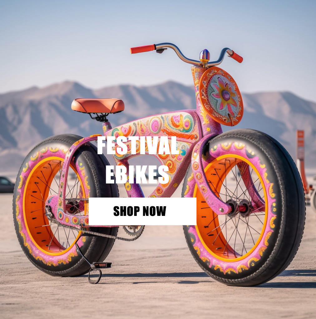 Electric Bikes and eBike Rentals for Burning Man