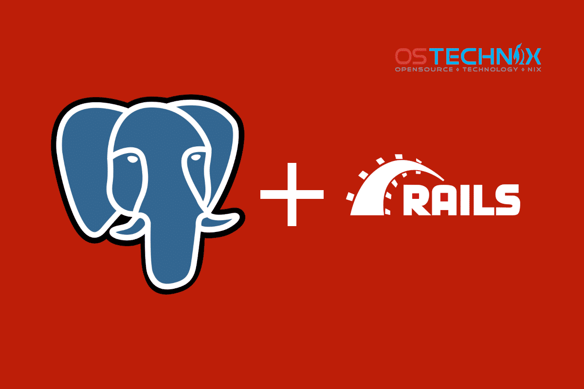 Usando PostgreSQL con la aplicación Ruby On Rails MuyLinux