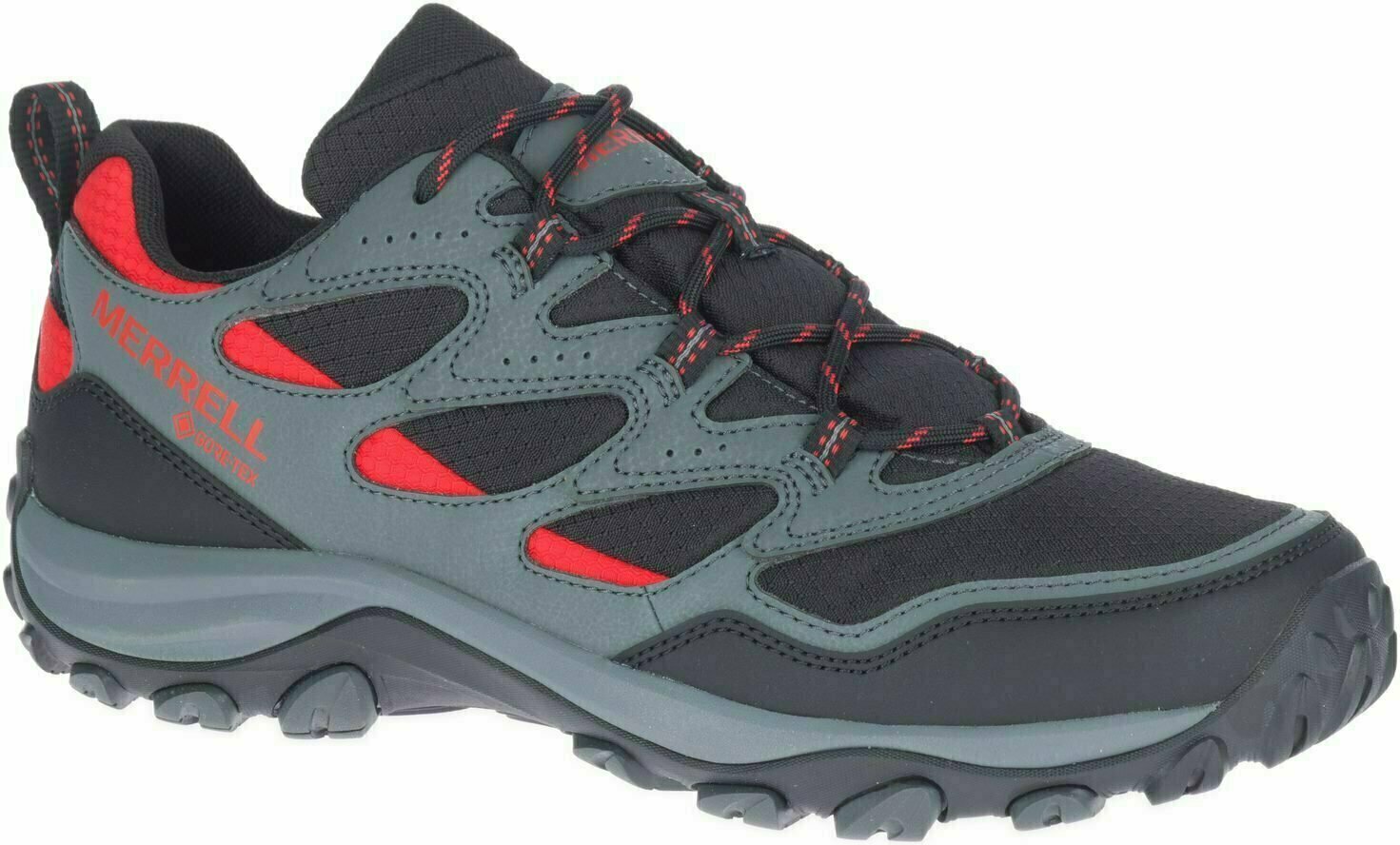 Merrell Men's West RIM Sport GTX Black/High Risk 45 Mens Outdoor Shoes
