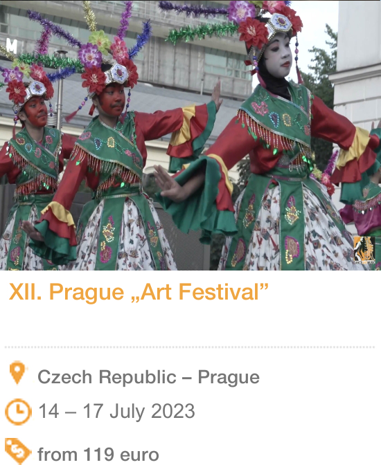 three rivers festival 2023 wristbands XII. Prague „Art Festival” Múzsa Office