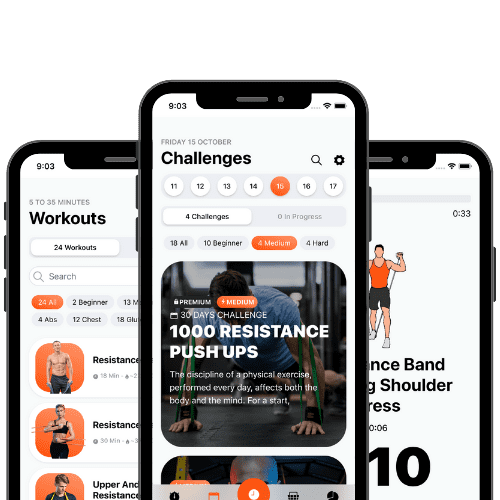 Resistance Band Training App