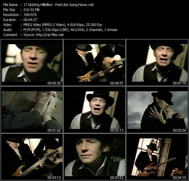 Notting Hillbillies Feel Like Going Home HQ Music Video Clip (VOB)