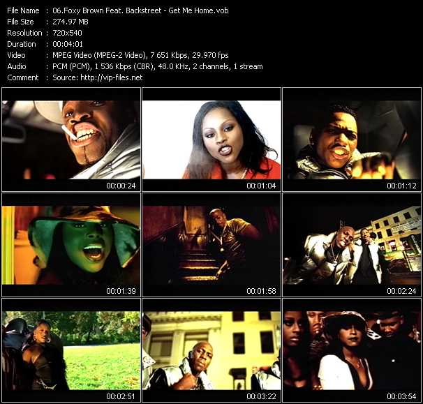 Foxy Brown Feat. Blackstreet Get Me Home Download HighQuality