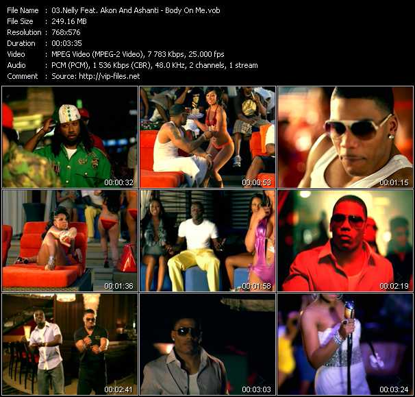 Nelly Feat. Akon And Ashanti Body On Me Download HighQuality Video