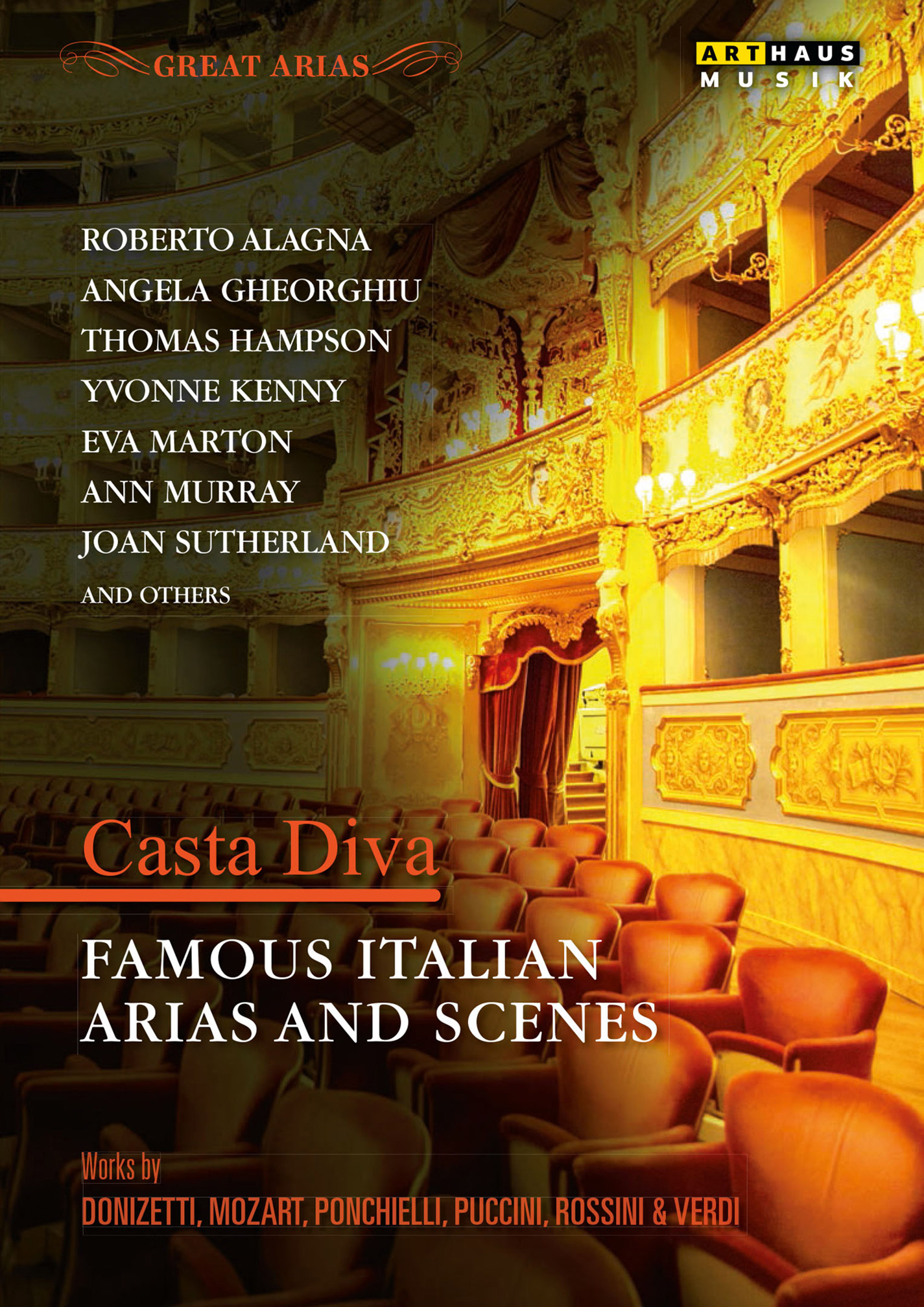 Wolfgang Amadeus Mozart & Giuseppe Verdi Great Arias Casta Diva