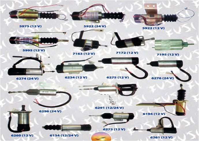 Engine Solenoids Manufacturers | Engine Solenoids Exporters | India