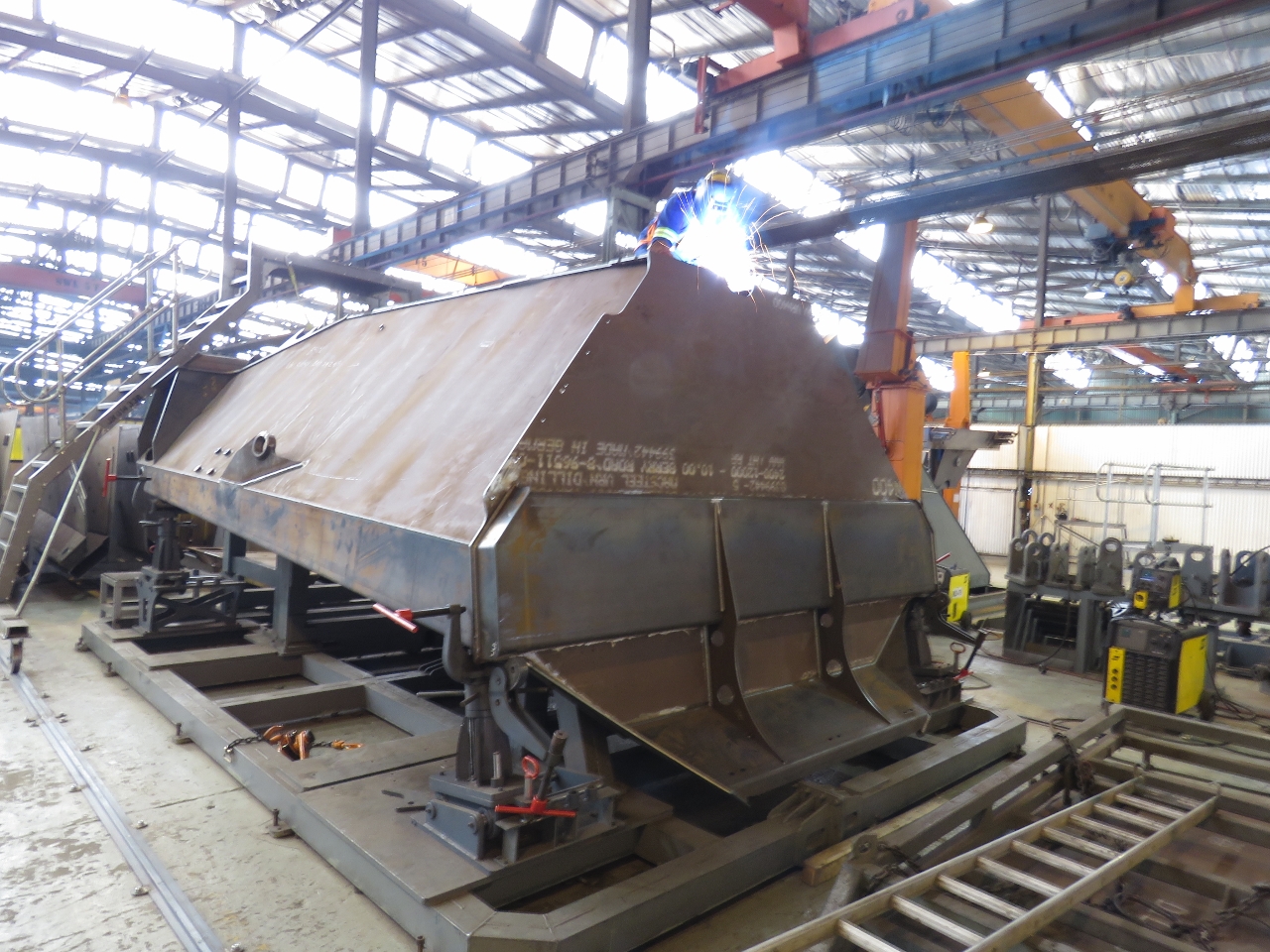 Bell Equipment factory tour Dirona Around the World