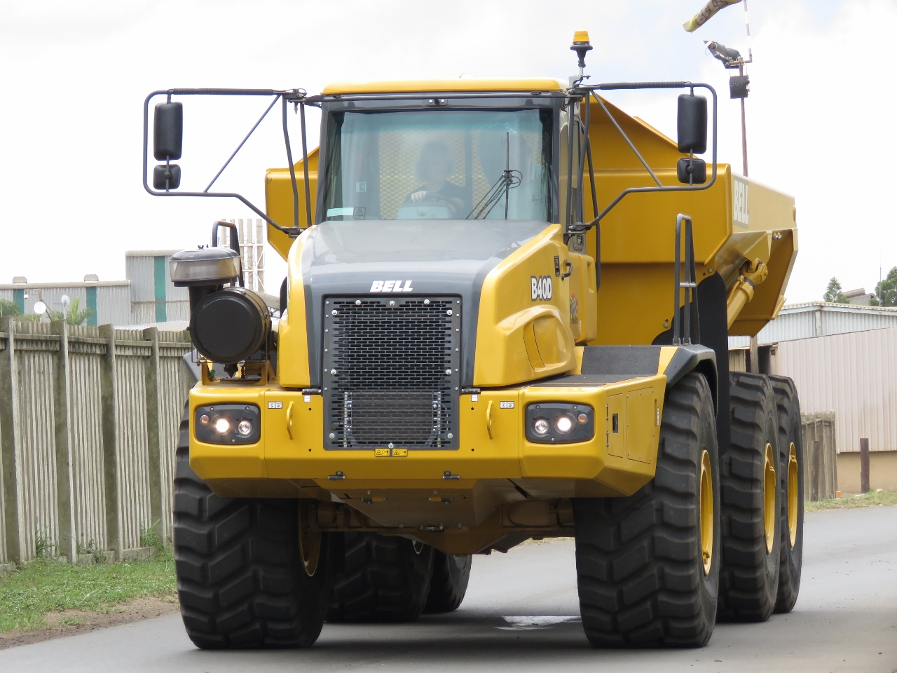 Bell Equipment factory tour MV Dirona