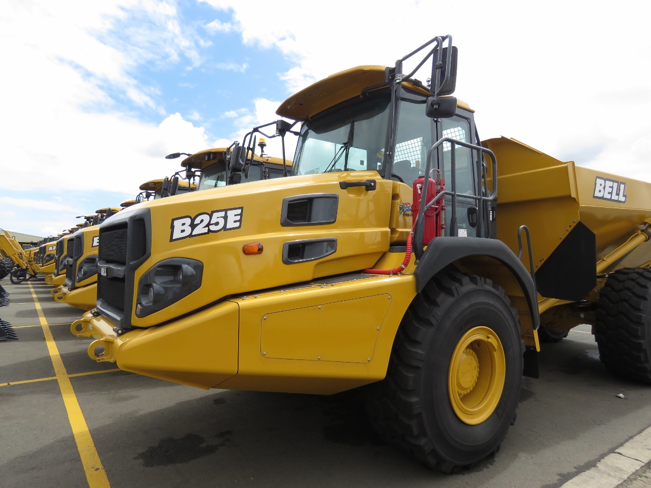 Bell Equipment factory tour Dirona Around the World