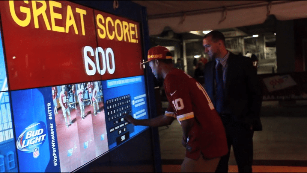 MVP Interactive’s Social Lounge with Washington Redskins and Bud Light