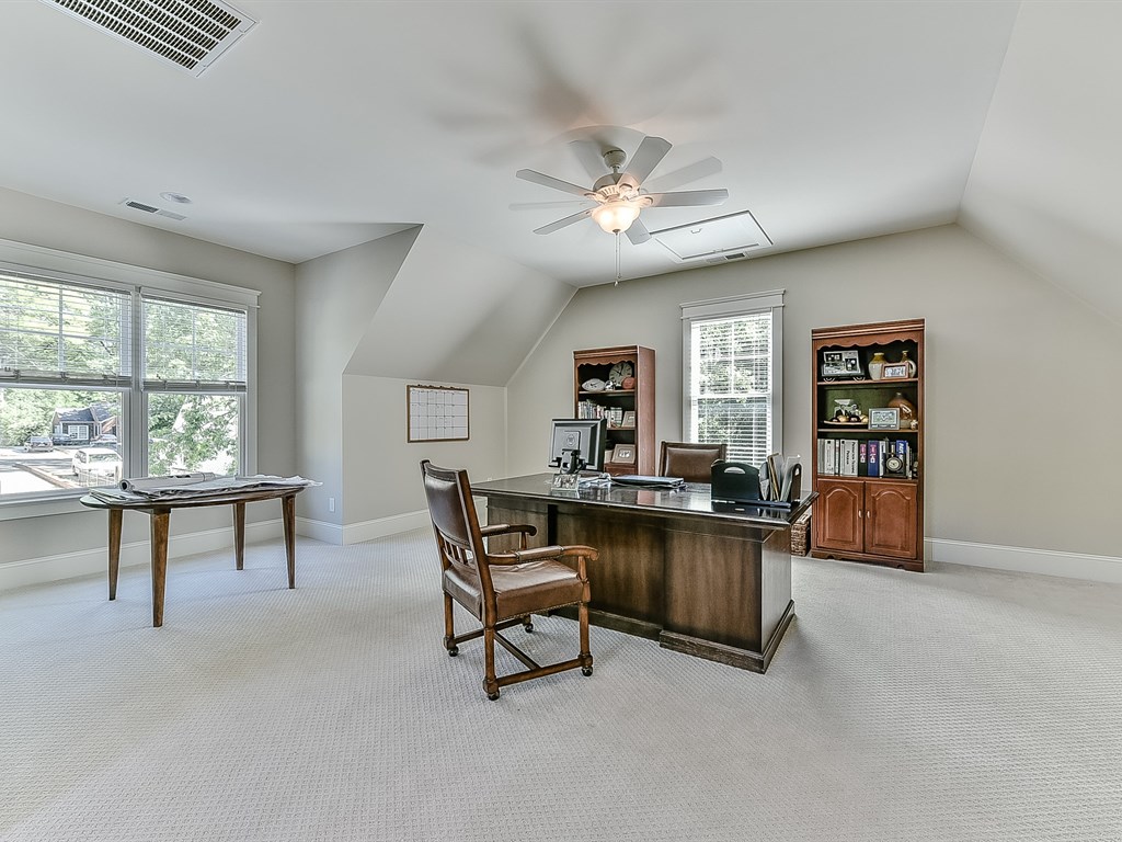 Private Office above garage MVP Construction