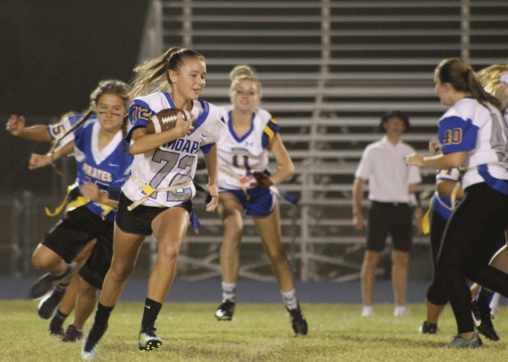 Powder Puff Game Goes Down To The Wire The Progress