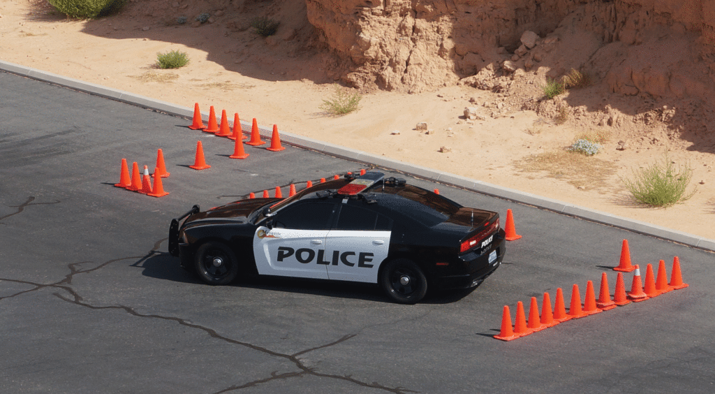 Mesquite PD Holds Emergency Driver Training
