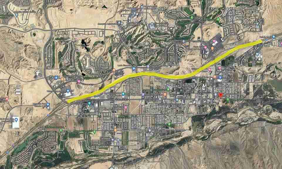 Directions To Interstate 15 Interstate 15 Upgrades, Lane Closures Through October 15 in Mesquite