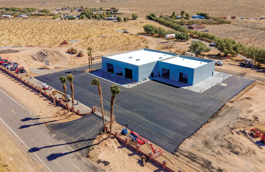 New Building Nearly Complete For Equipment Dealership The Progress