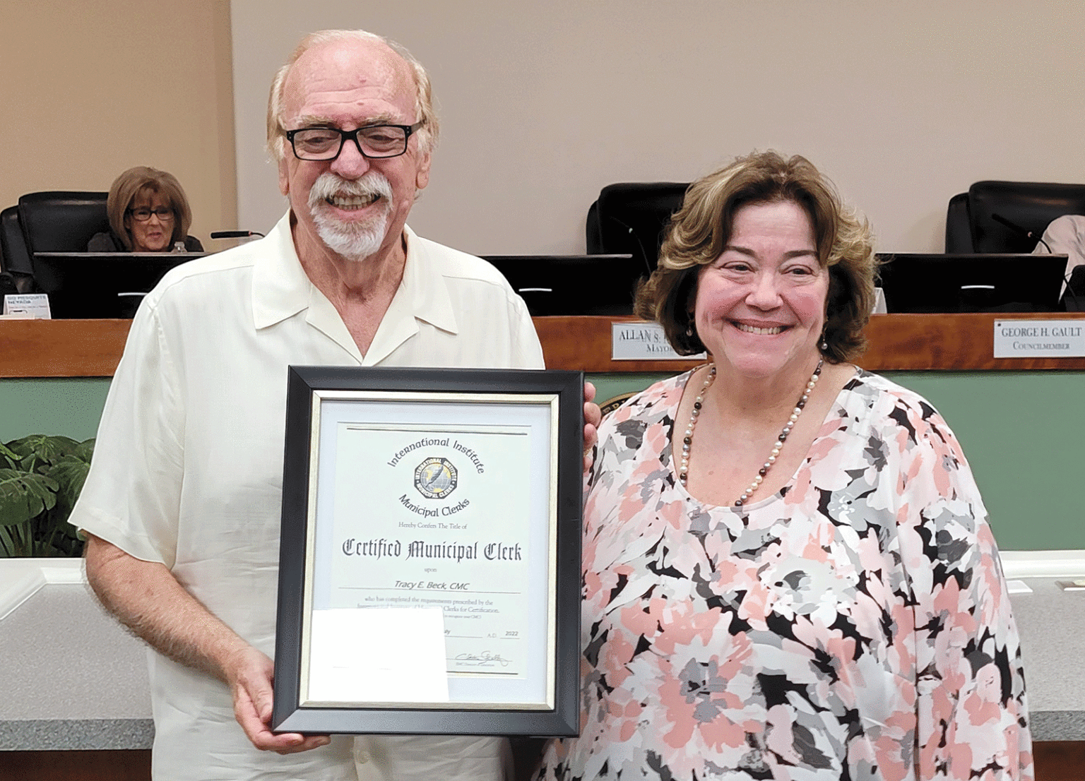 City Clerk Receives Prestigious Certification The Progress