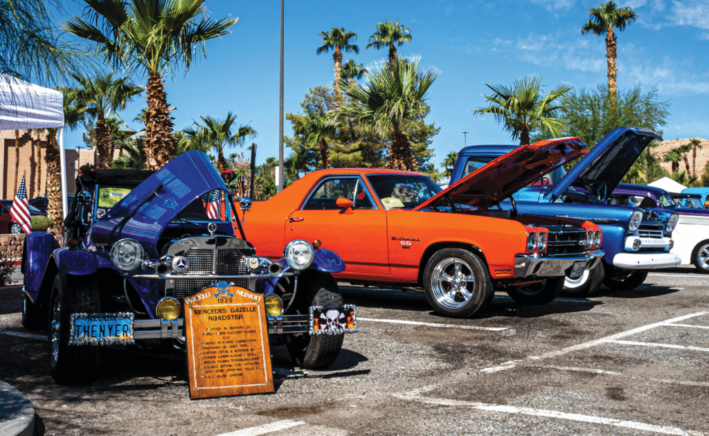 In Car Heaven at the Mesquite Super Run The Progress