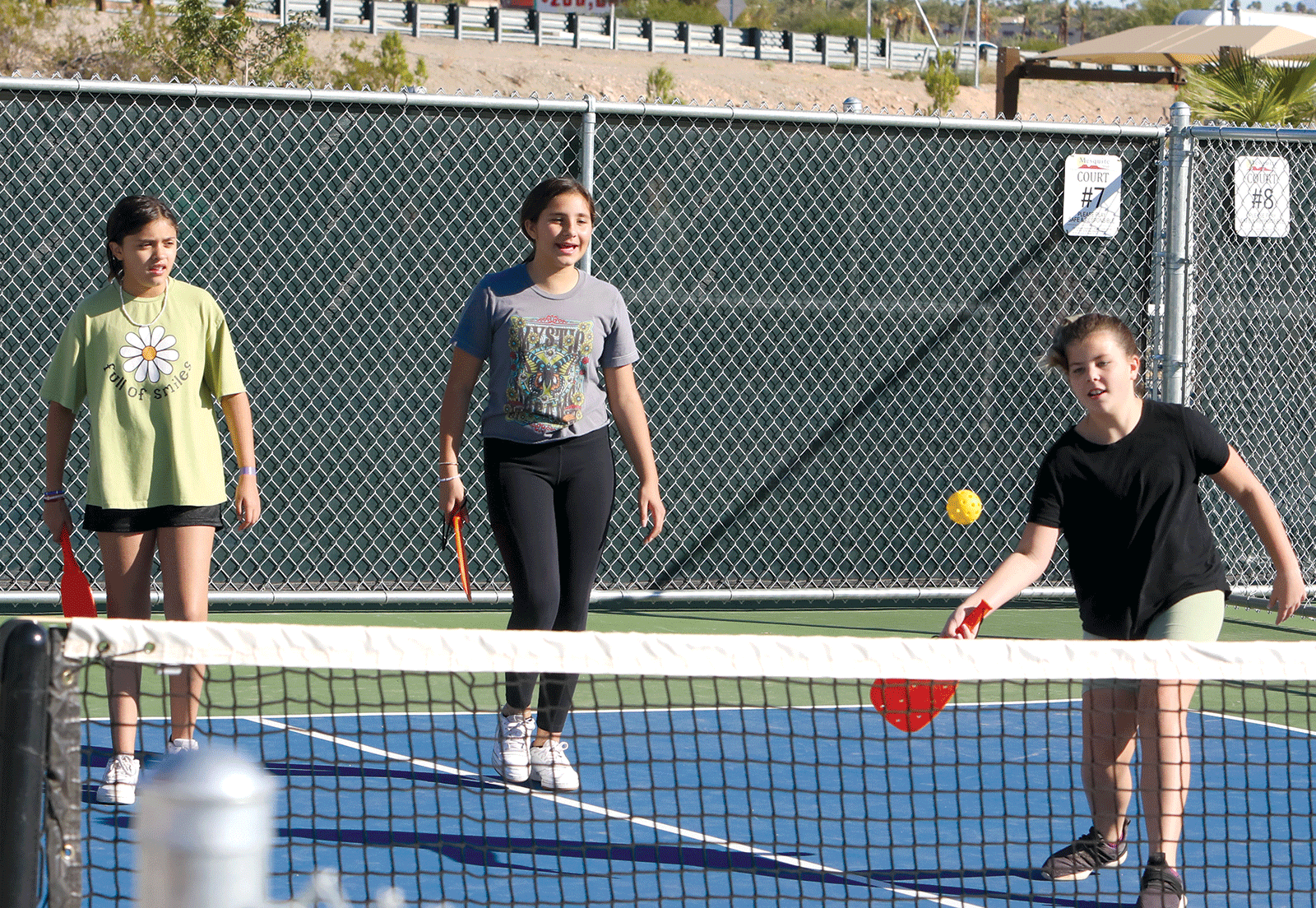 VVES Kids Try Their Hands At Pickleball The Progress