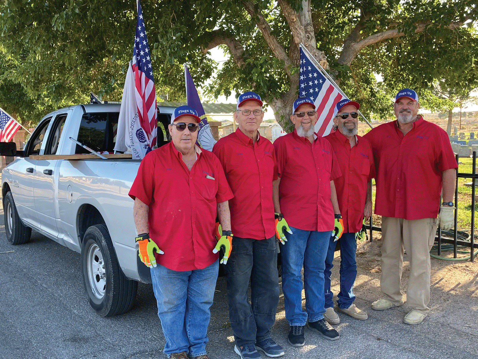 Keeping The Flags in Shape for Flag Day The Progress