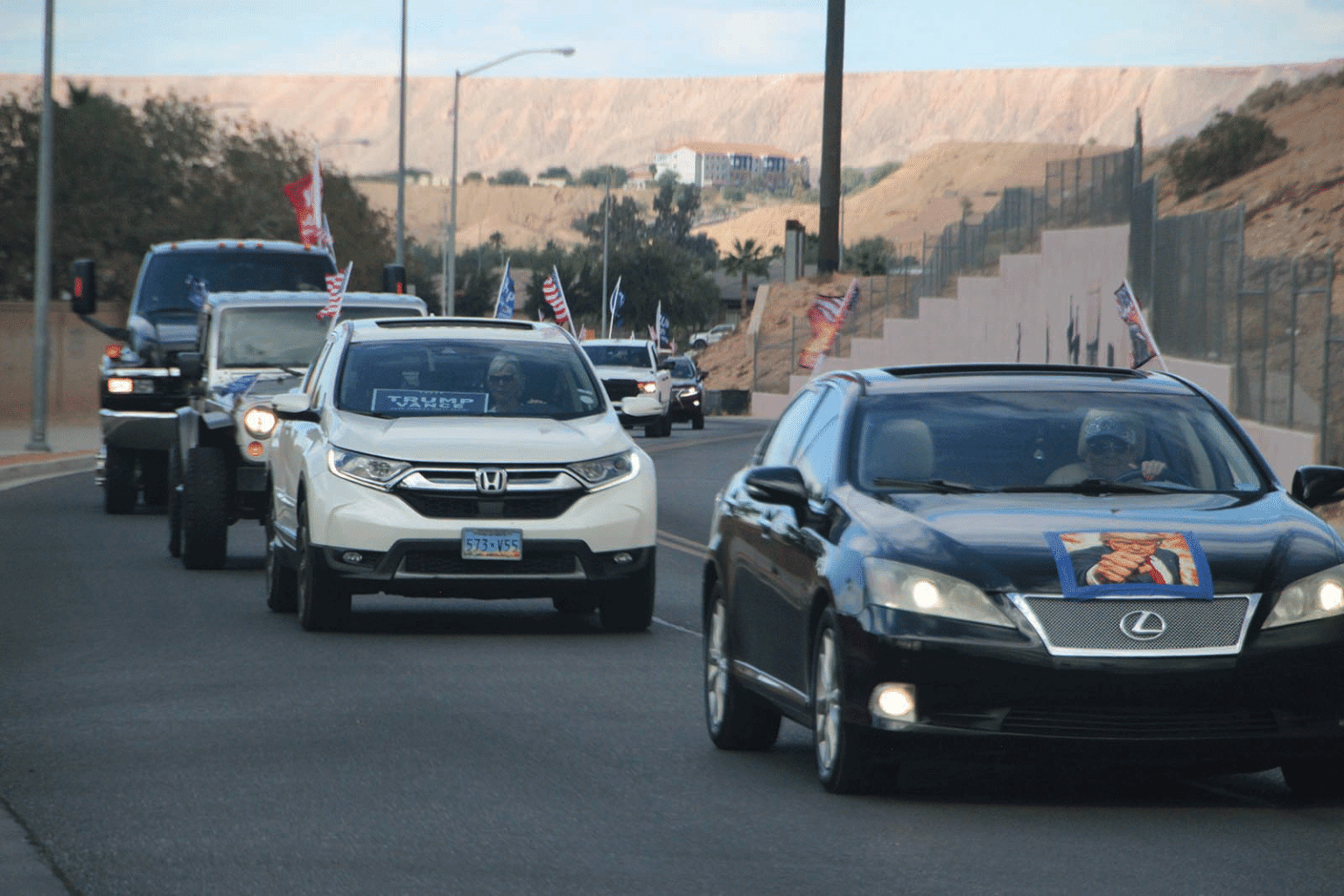 Trump Train arrives in Mesquite The Progress
