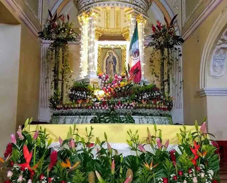 Involucran a jóvenes en celebración a la Virgen en Zinacantepec