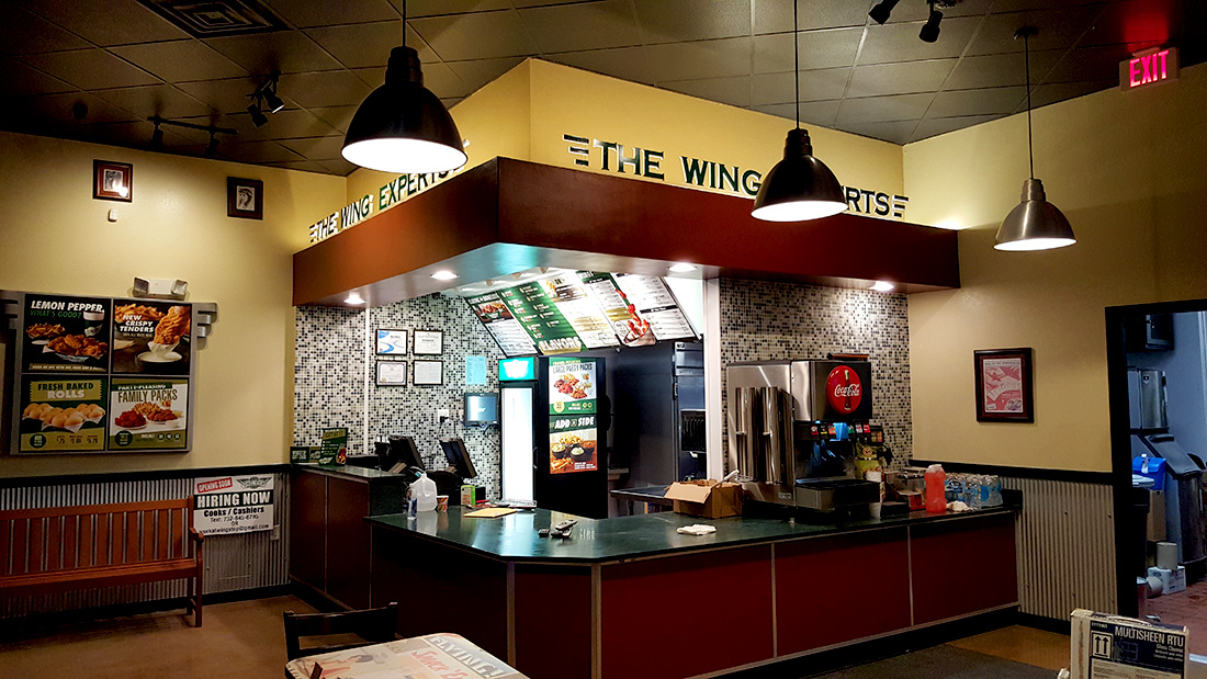 Wingstop Restaurant Michael V Testa Architect