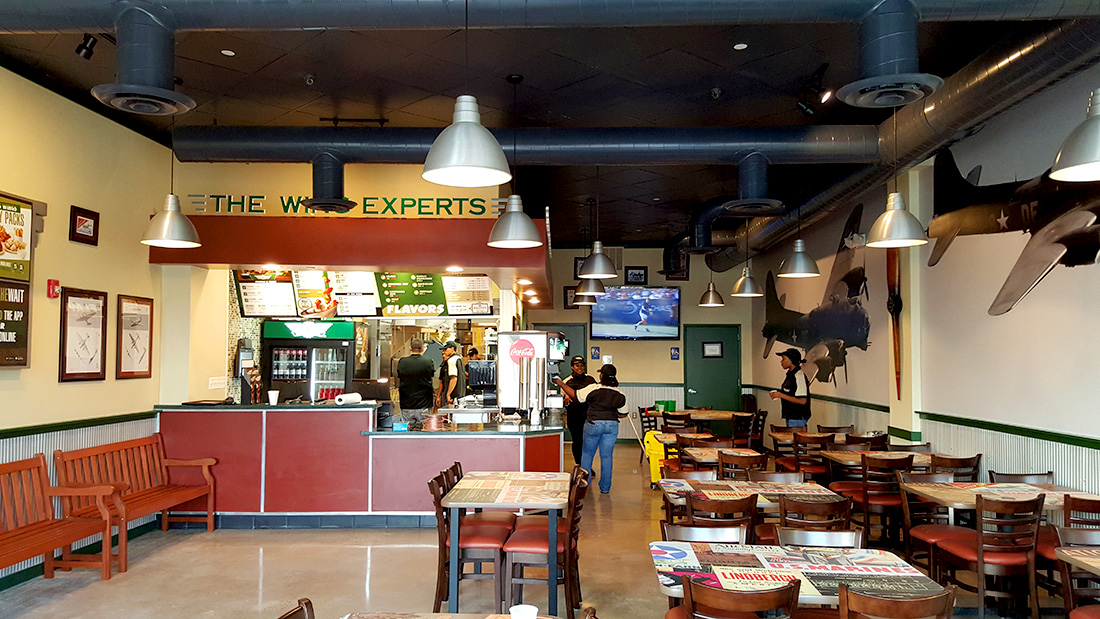Wingstop Restaurant Michael V Testa Architect