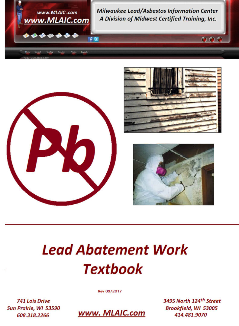 Lead Abatement Work Initial Course Midwest Certified Training Inc.
