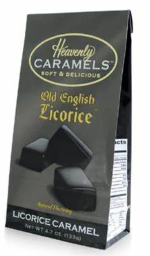 HEAVENLY CARAMEL LICORICE 4.7 OZ Midwest Distribution