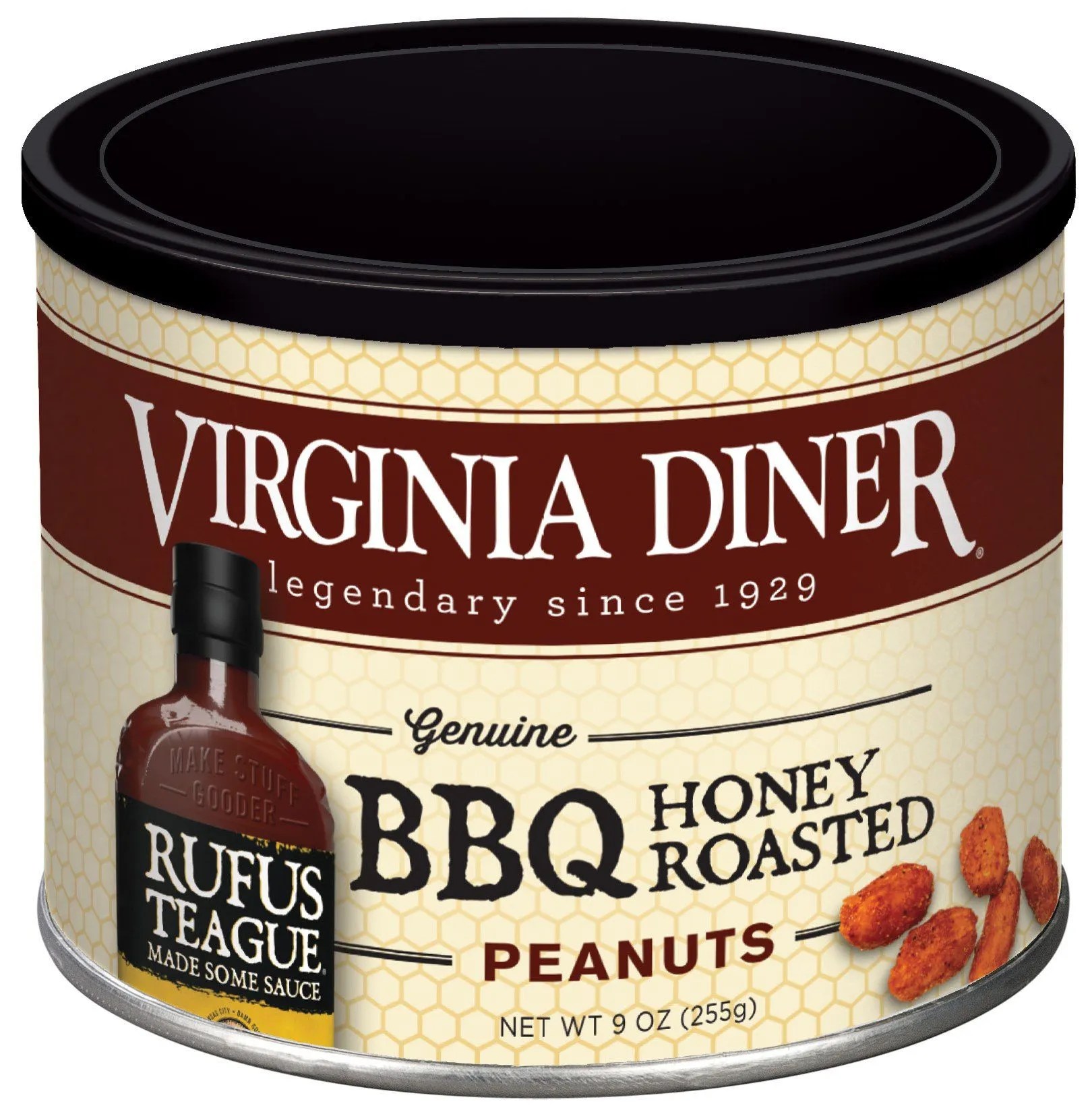 RUFUS TEAGUE BBQ PEANUTS 9 OZ Midwest Distribution