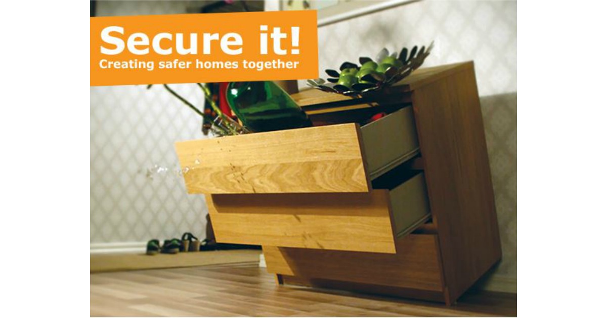 FREE Dresser/Chest Securing Kits from Ikea! (for Ikea Dressers/Chests