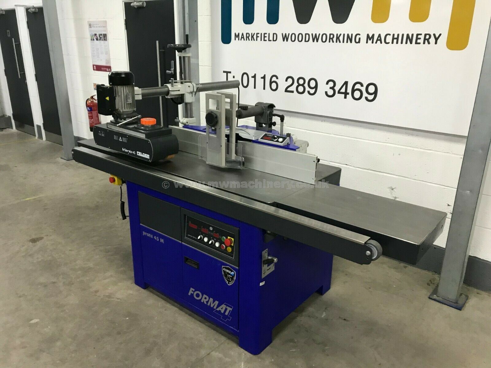 Felder Format 4 Profil 45 M Spindle Moulder Markfield Woodworking