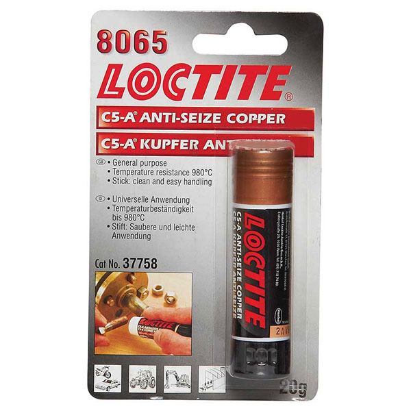 Loctite 8065 Copper Anti Seize Stick 20g M.W. Murphy & Son Ltd