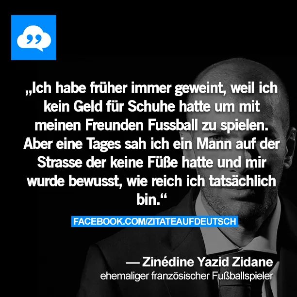 Fussball Zitate Zidane Zitate Und Spruche Weisheiten