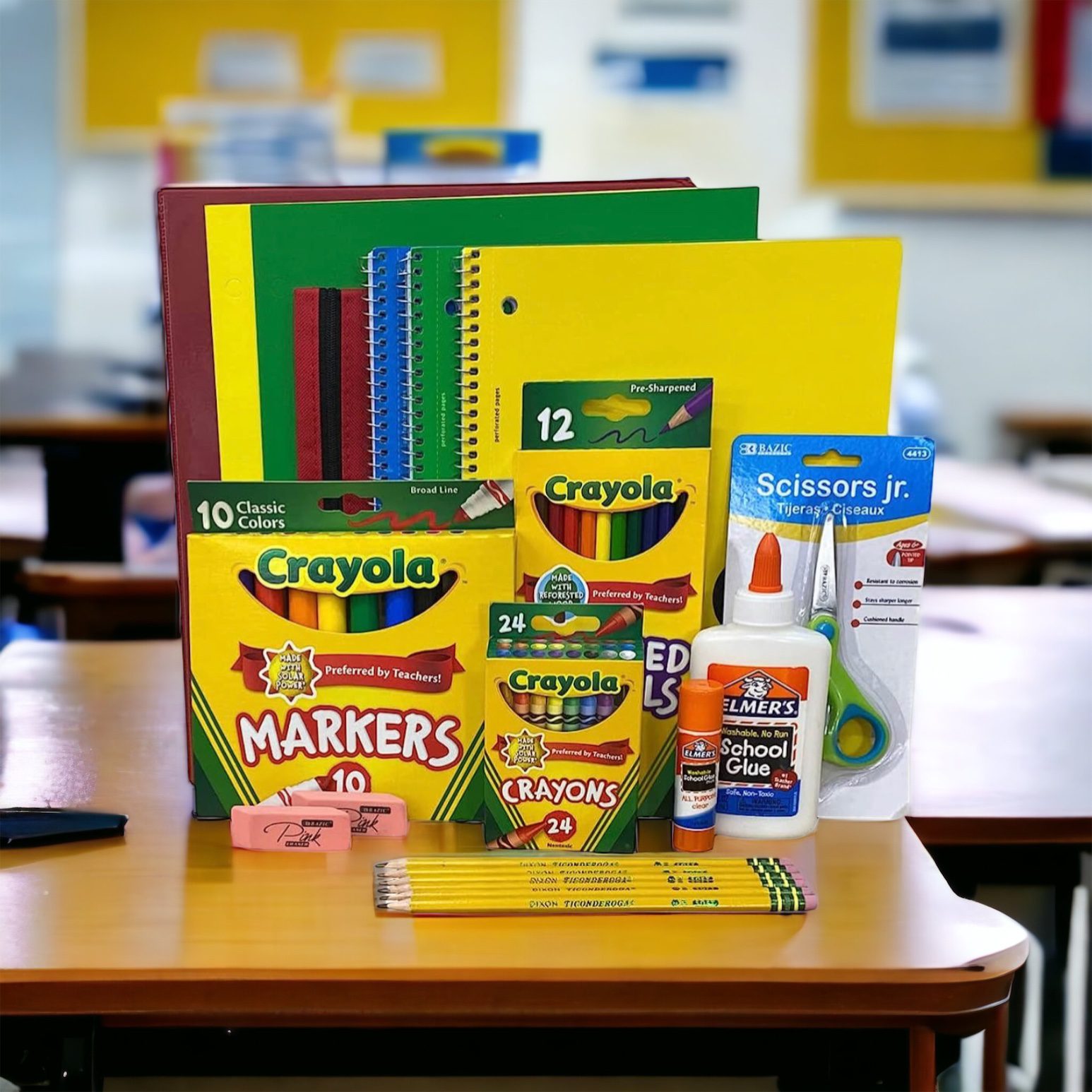 Elementary School Supply Kit Back to School Pack 1st, 2nd, 3rd, 4th