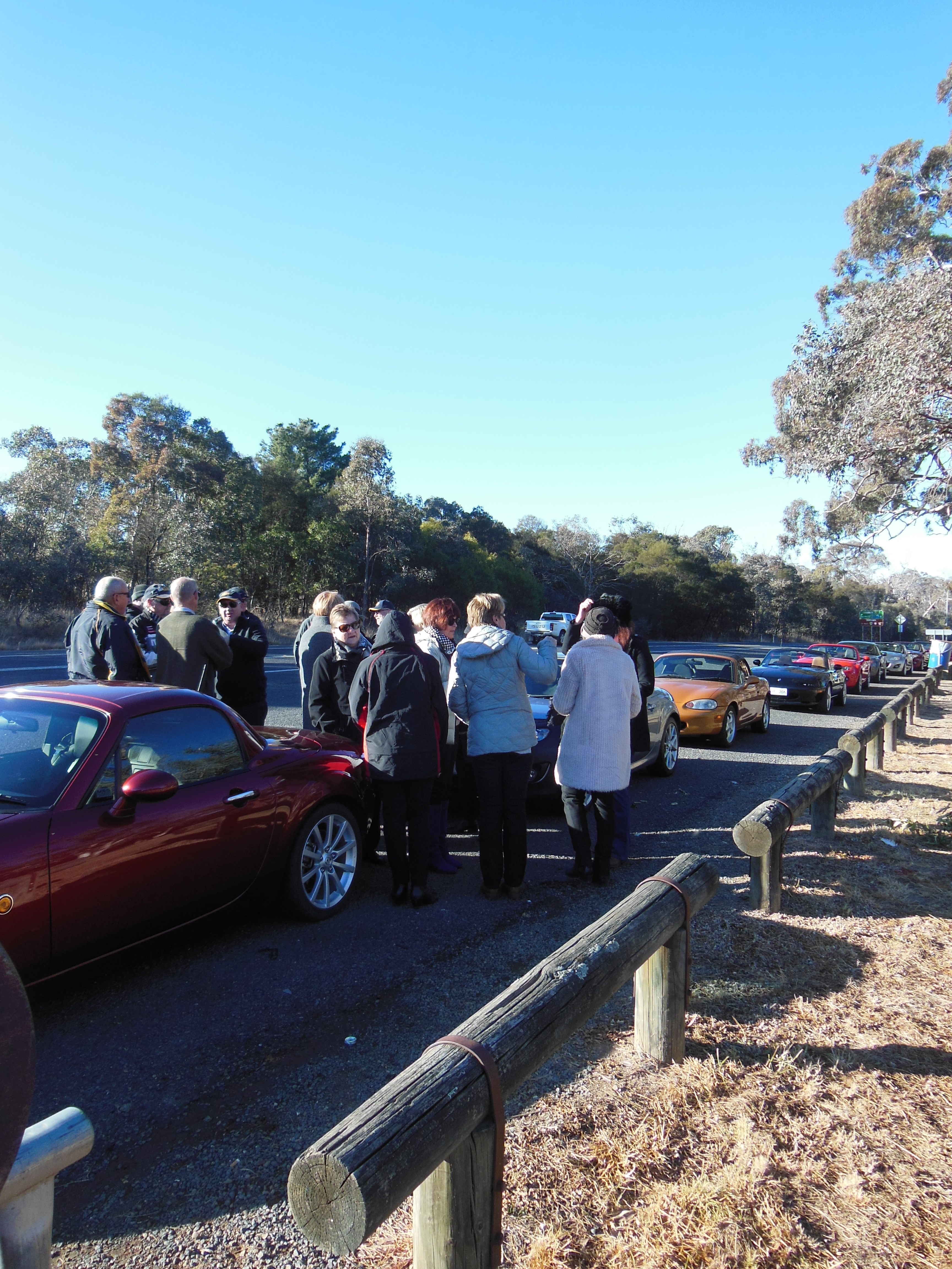 Christmas in July Run to St Clements, Galong MX5 Club of NSW