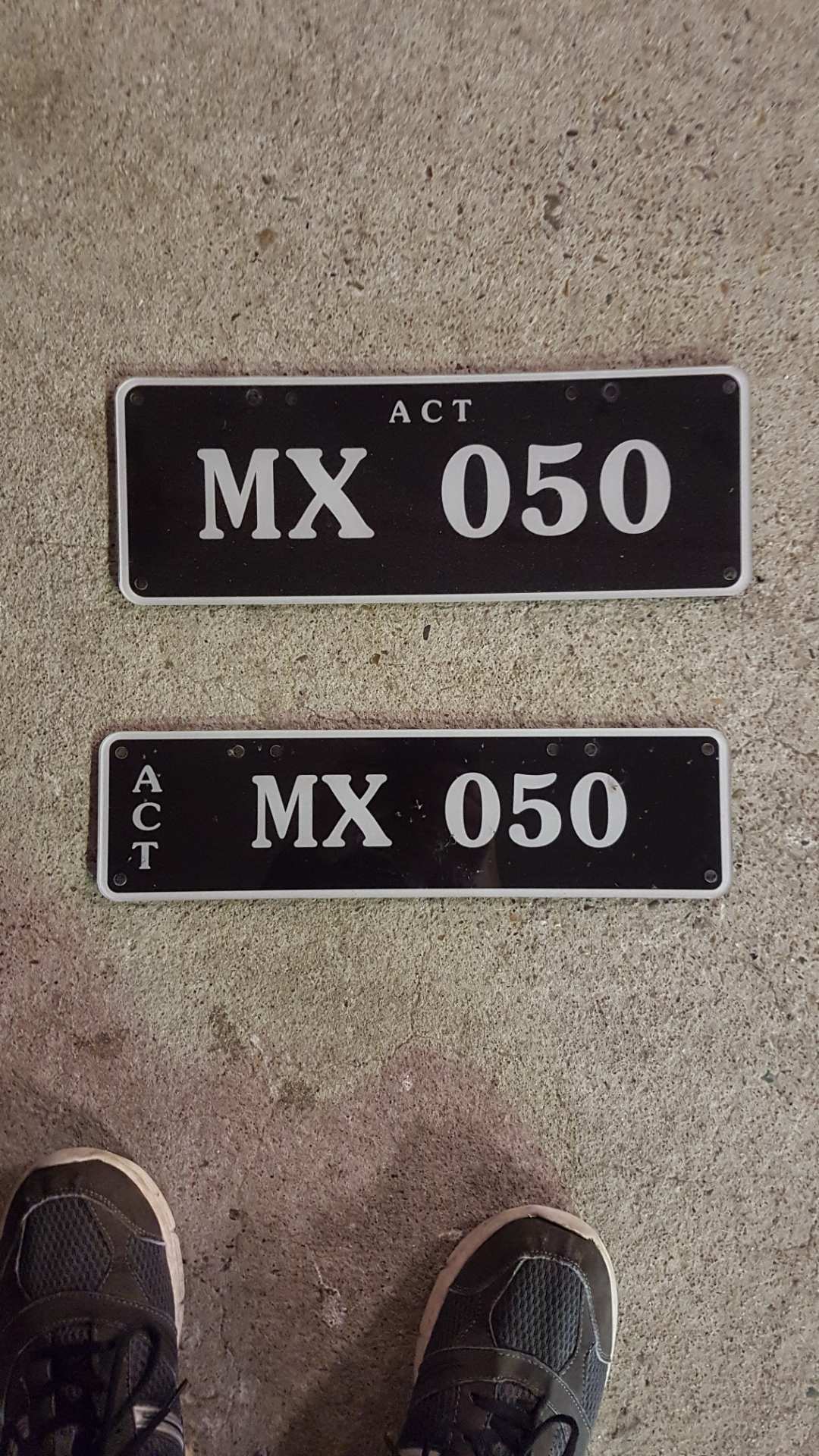 Allan 2620 Number plate MX5 Club of NSW