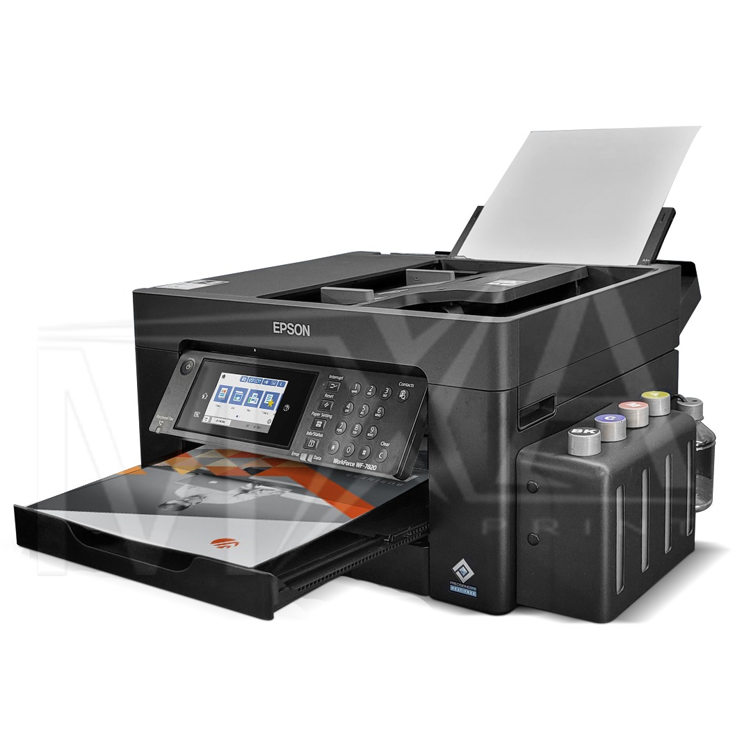 Epson WorkForce WF7820 com bulkink MXA Print