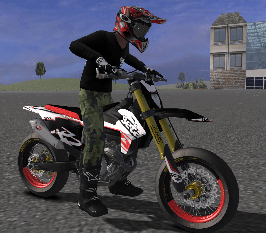 Beta rr 125lc 2018 SM and MX paint for sxf 350