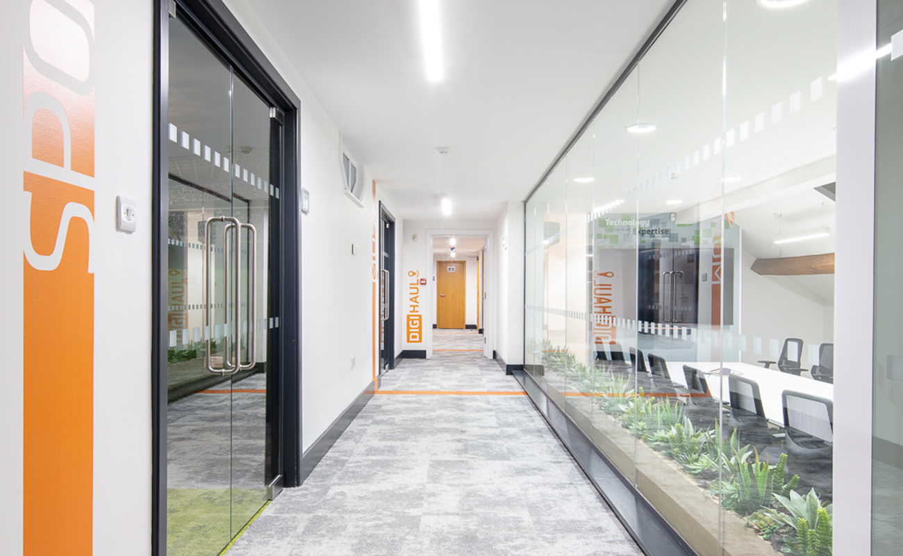 Wall vinyl graphics. Designed printed and installed MX Display