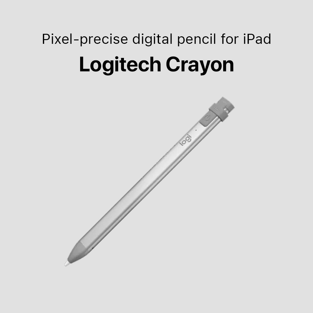 Logitech Crayon (Lightning) Pixelprecise digital pencil for iPad