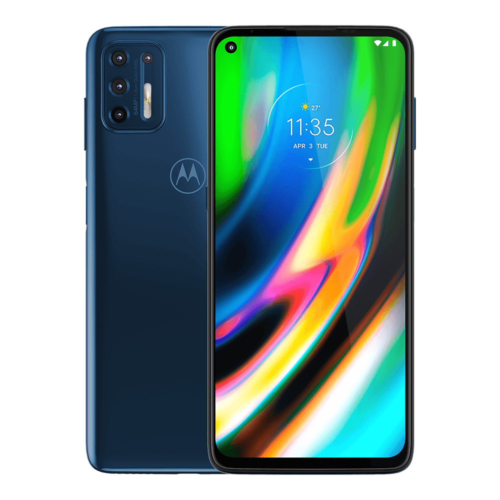 Celular Moto G9 Plus -Azul Y Rosa Champagne | ¡Hello Moto!