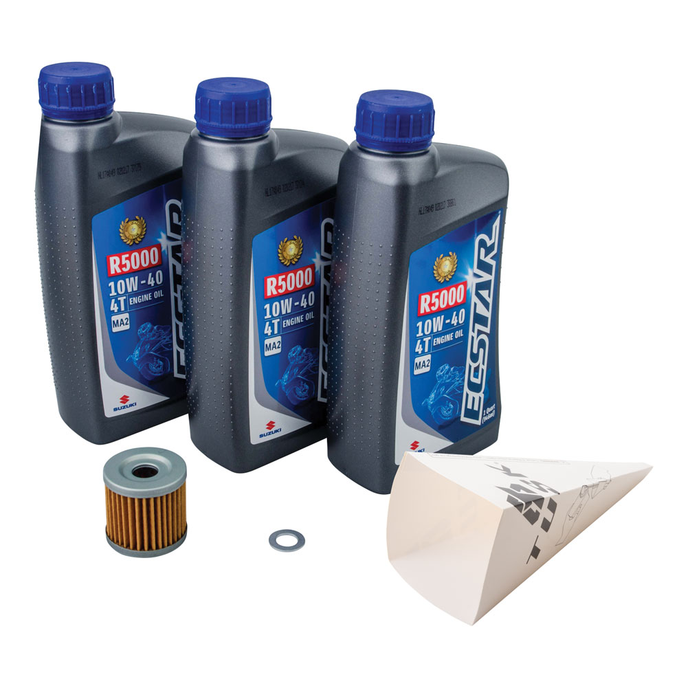Tusk 4Stroke Oil Change Kit Suzuki ECSTAR R5000 10W40 eBay