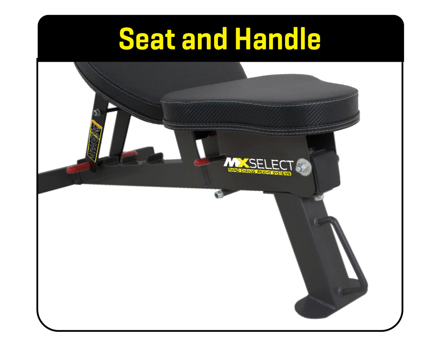 MX Select Adjustable Training Bench MX Select Rapid Weight Change