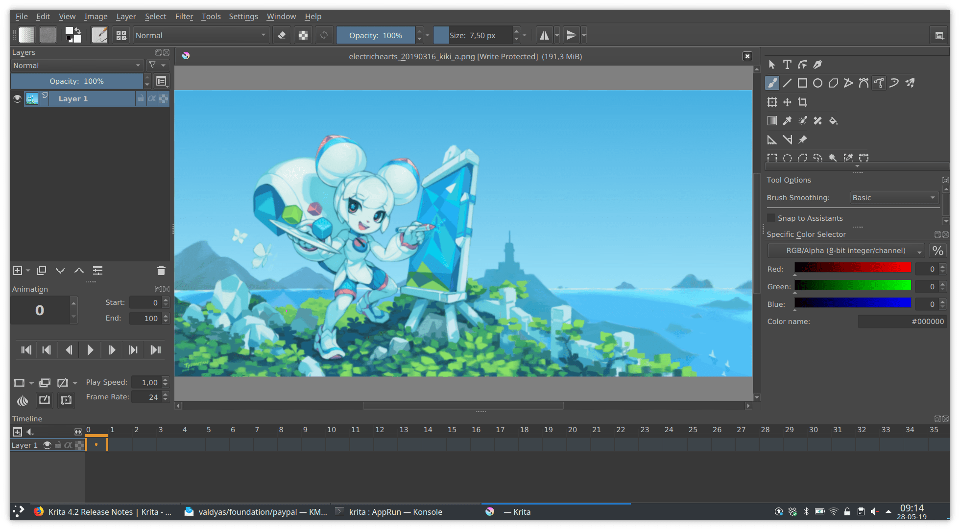 Drawing online with your friends! FlockMod