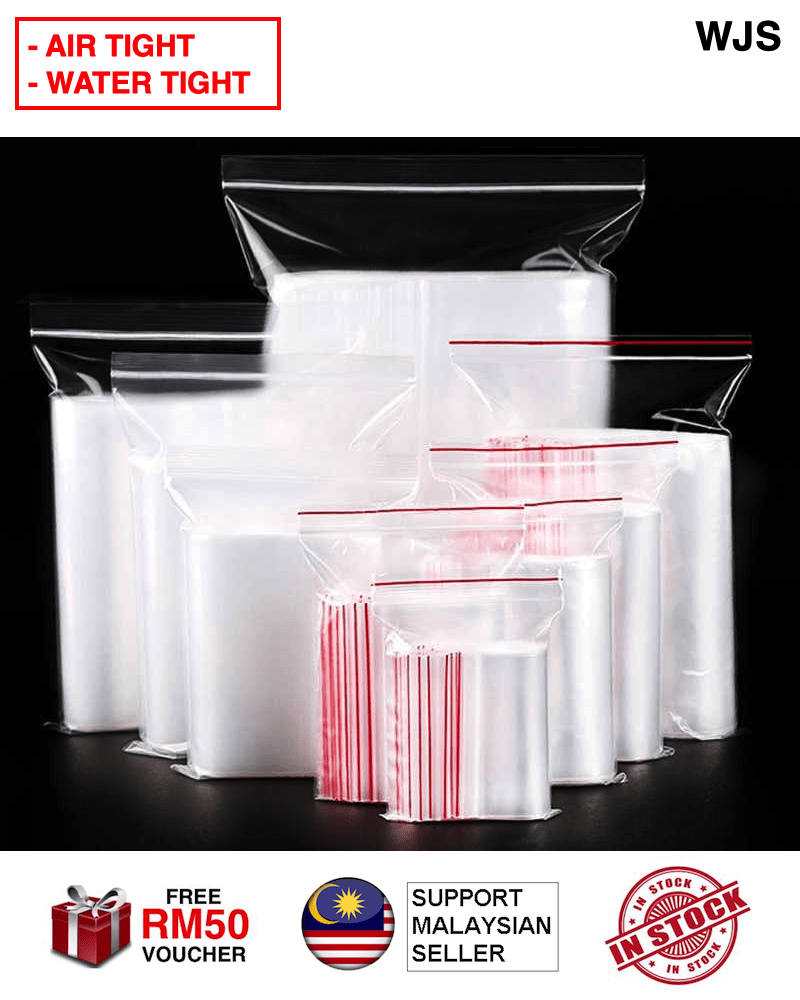 (AIRTIGHT & WATERTIGHT) WJS 100pcs 100 pcs Multiple Size Watertight